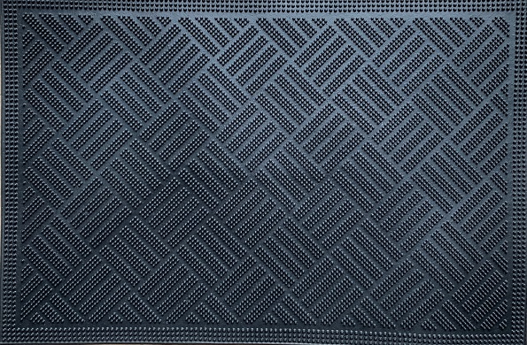 Коврик резиновый PIN MAT 40х60 (решетка) 2040-06